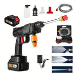 Charger l'image dans la galerie, PISTOLET DE NETTOYAGE HAUTE PRESSION 3 EN 1 + 2 BATTERIES
